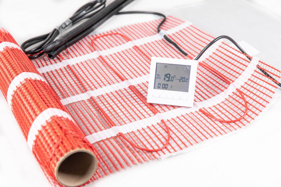 Elektrische vloerverwarming matten
